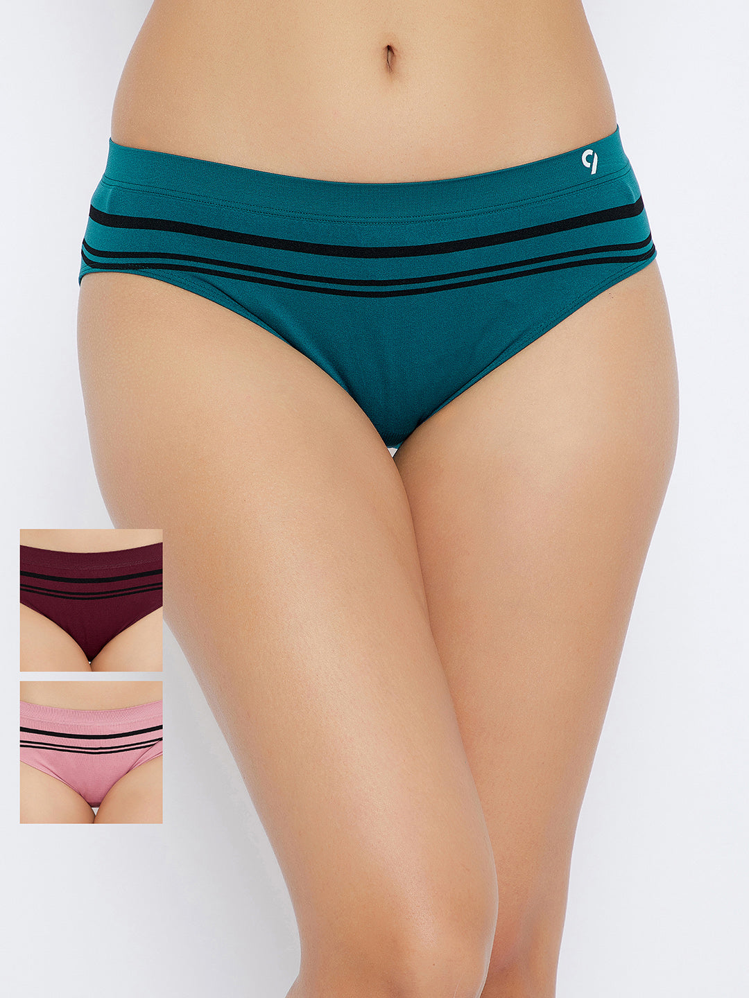 C9 Airwear Women's Best Combo of Panty-Pack of 3