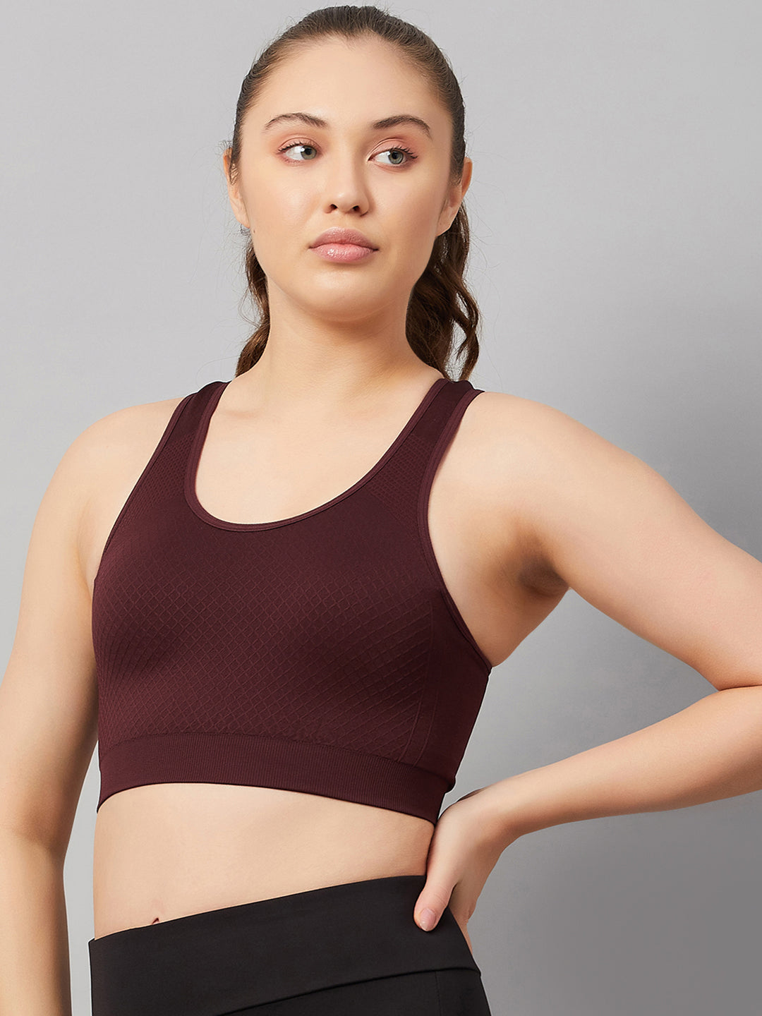 C9 Airwear Women`s Sports Bra with Racerback and Broader straps