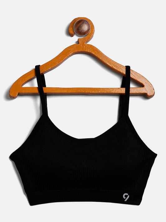 Full Coverage Wire-Free Sports Bra For Teenage Girls