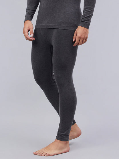 Seamless Heatmax Mens Under Pant Charcoal