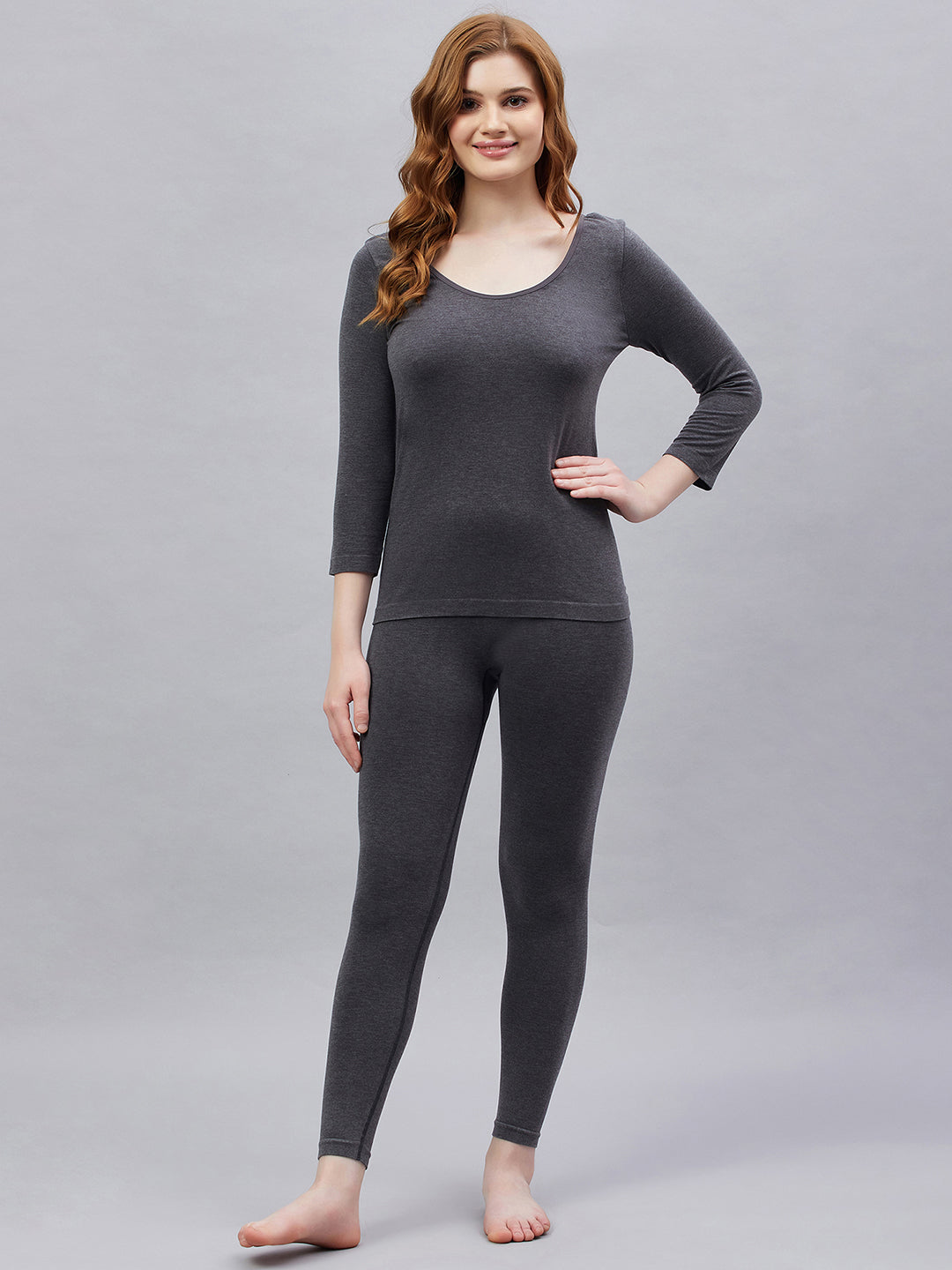 Seamless Heatmax Women 3/4 Sleeve Inner