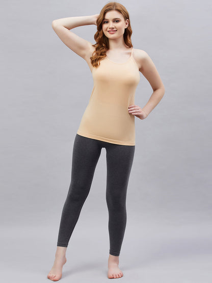 Seamless Heatmax Women Camisole Nude