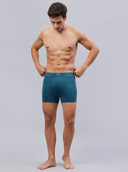 C9 Airwear Legion Blue Seamless Trunk For Men