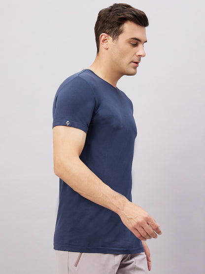 Men's Round Neck Half Sleeves T-Shirt