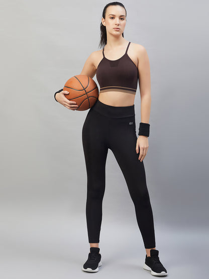 C9 Airwear Women`s  Sports Bra with Thin Straps and Mesh