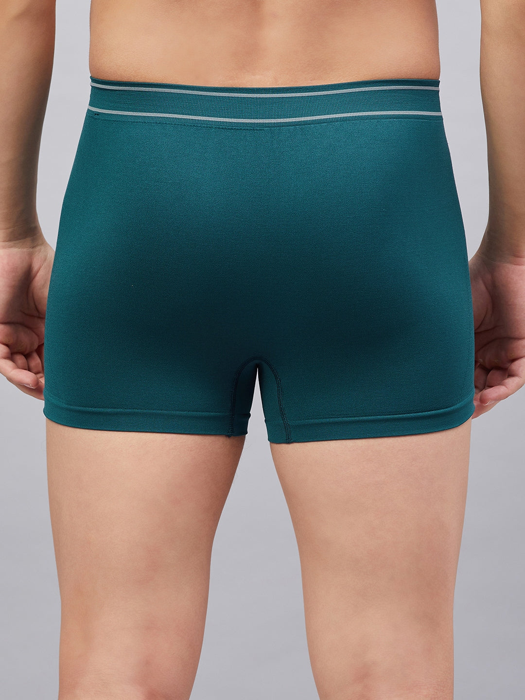 C9 Airwear Teal green Seamless Trunk For Men