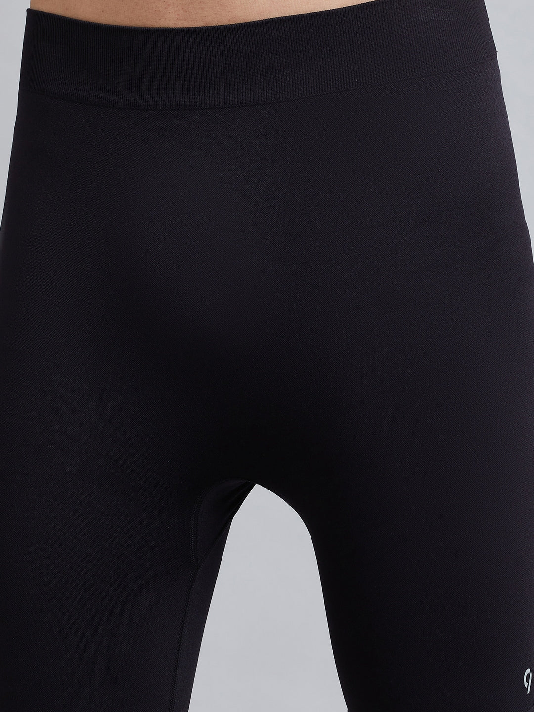 C9 AIRWEAR Men Mid Rise Black Cycling Shorts