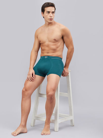 C9 Airwear Teal green Seamless Trunk For Men