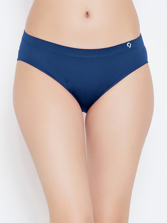 Seamless Solid Bikini Panty mid brief