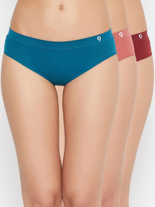 C9 Airwear Women's Multicolor Solid Panty Pack